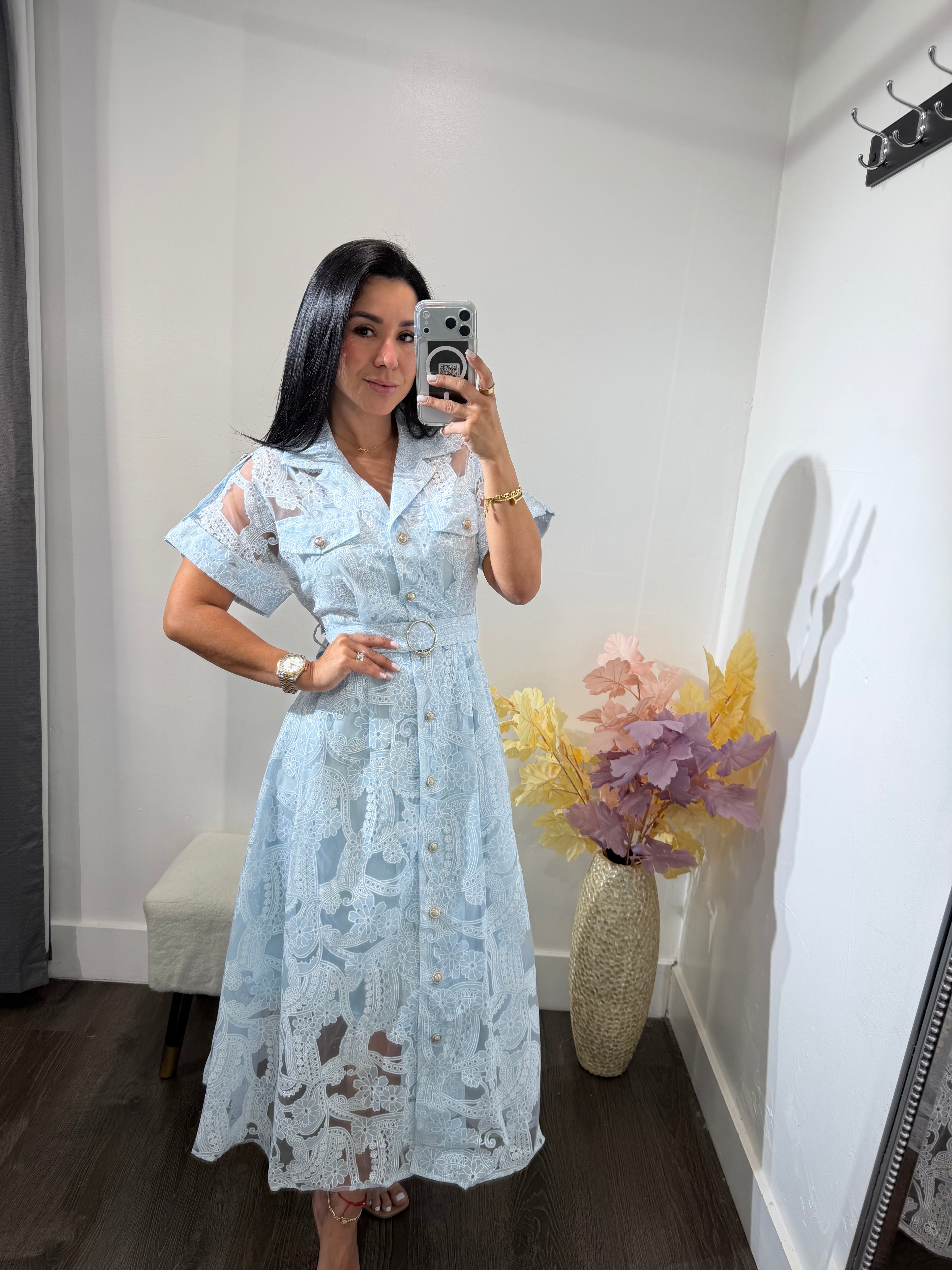 Maxi dress Helena Blue
