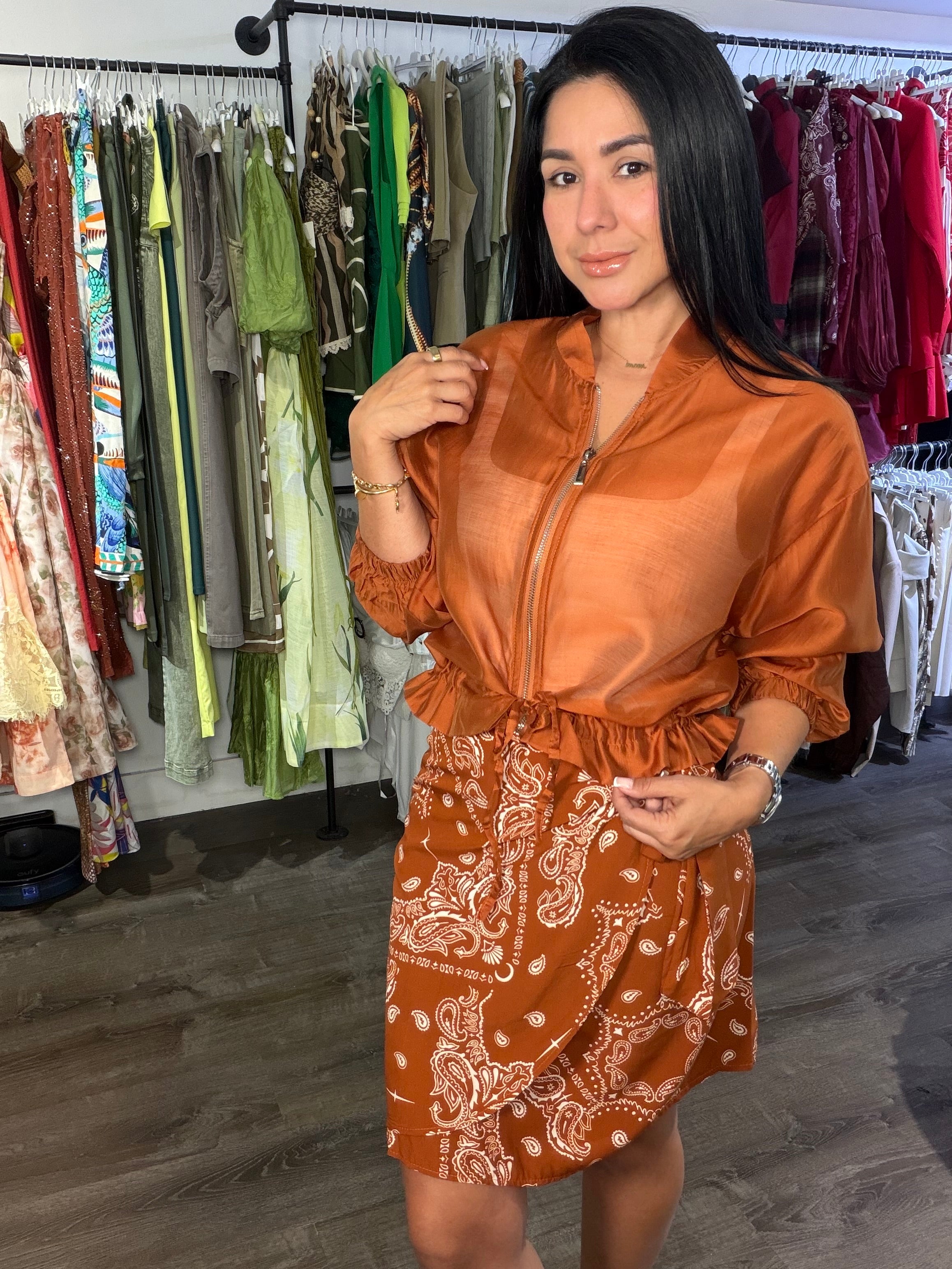 Top zipper Lu