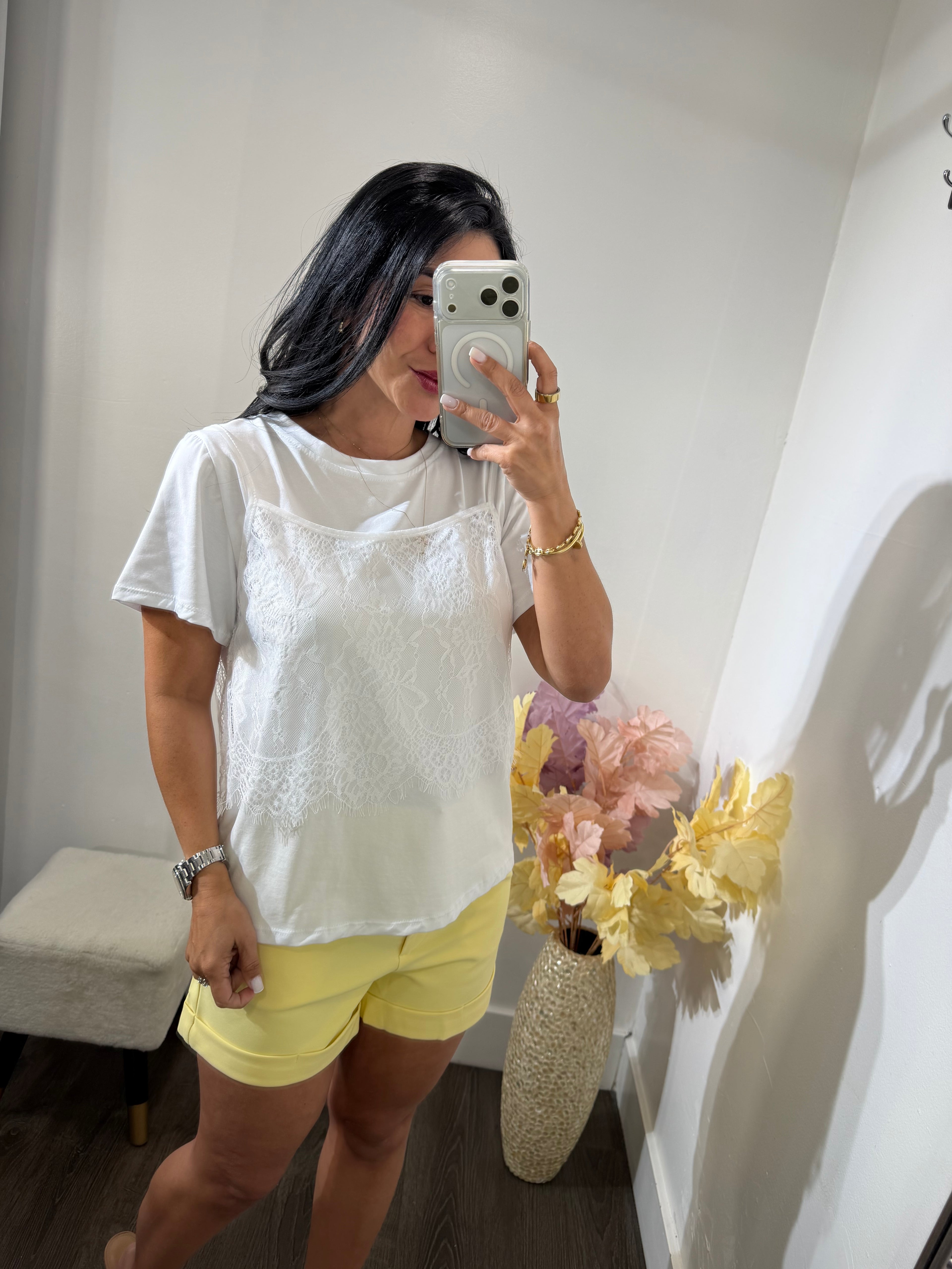 Top juliana lace