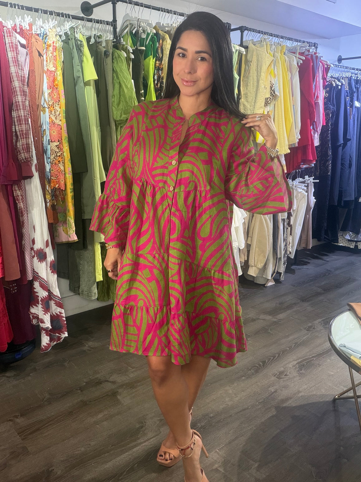 Dress linen Socorro