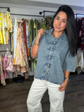 Top denim Katya