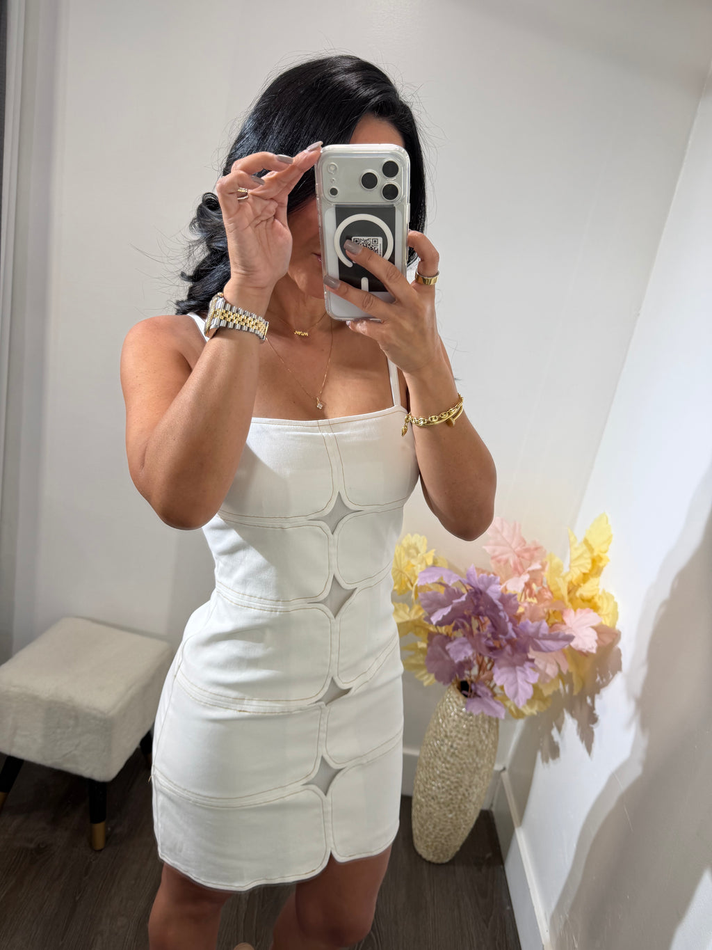 Dress Emily white