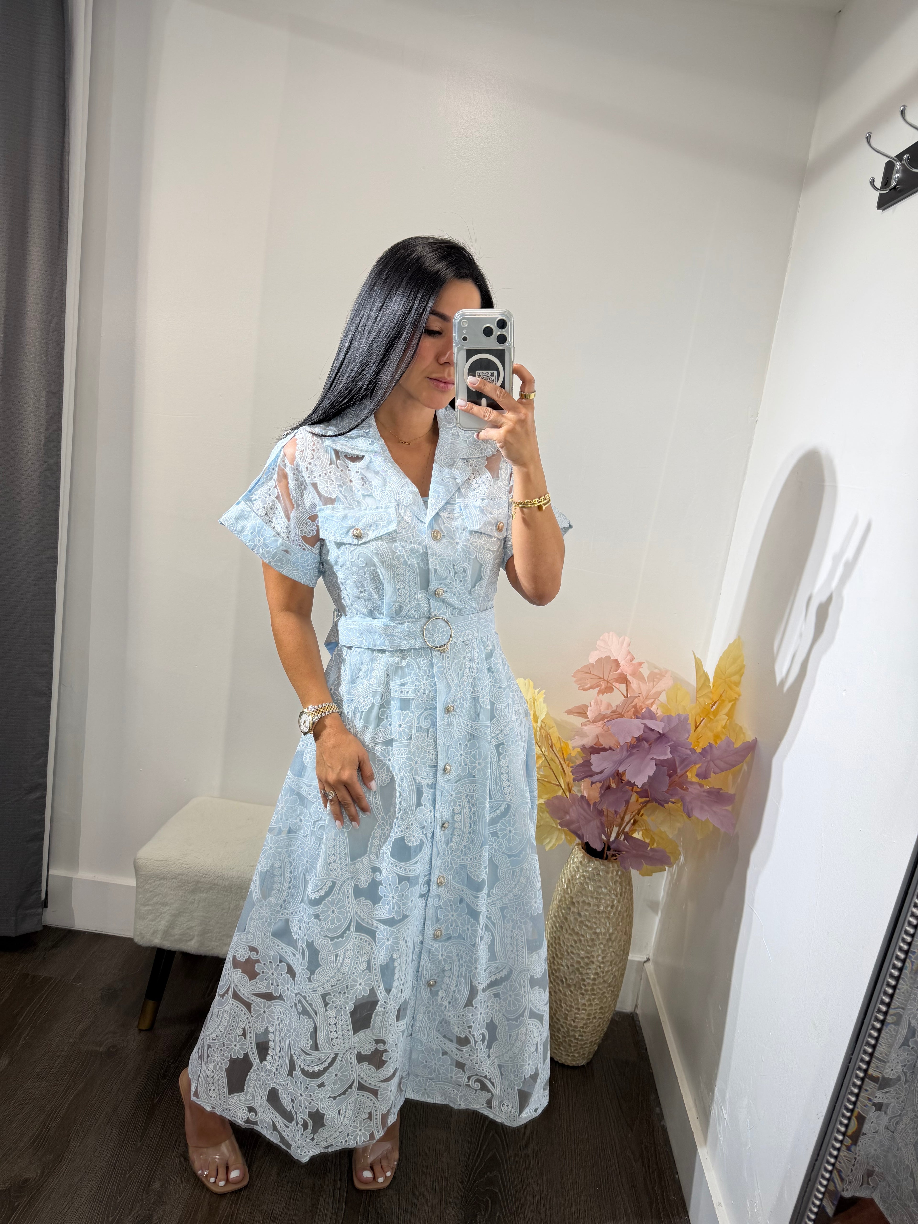 Maxi dress Helena Blue