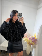 Jacket sequins
