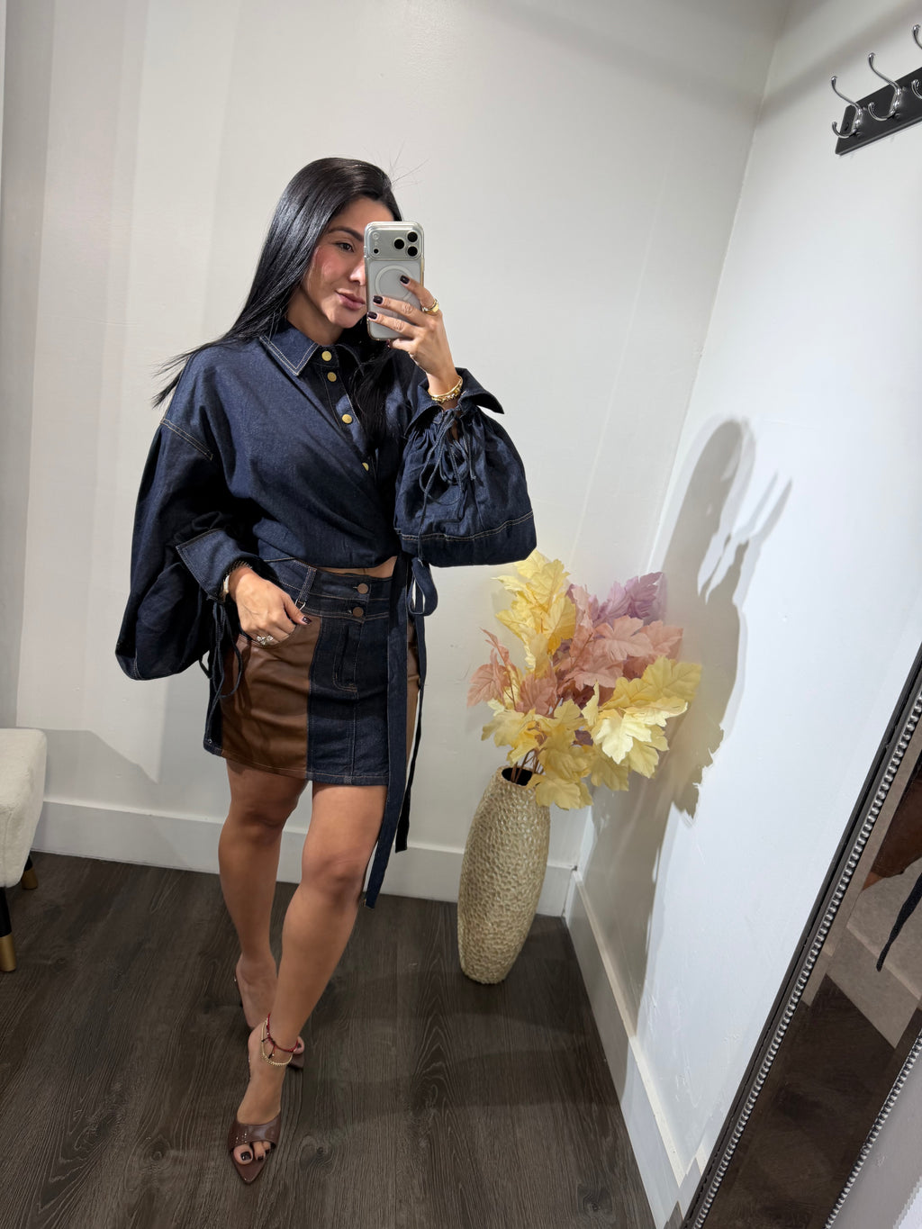 Top denim Zuny