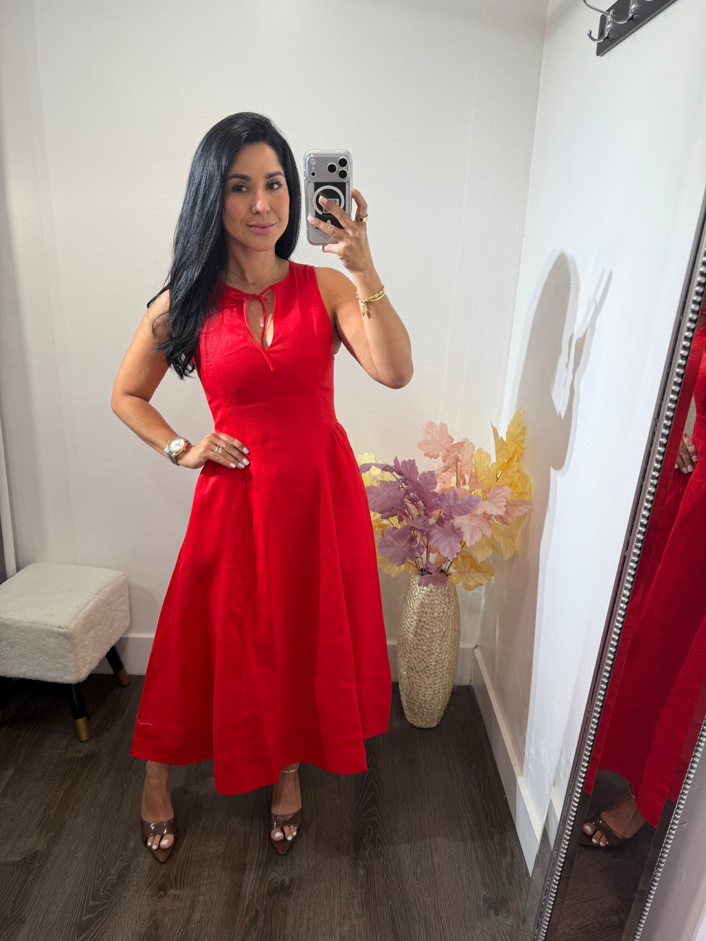 Maxi dress Lino sol