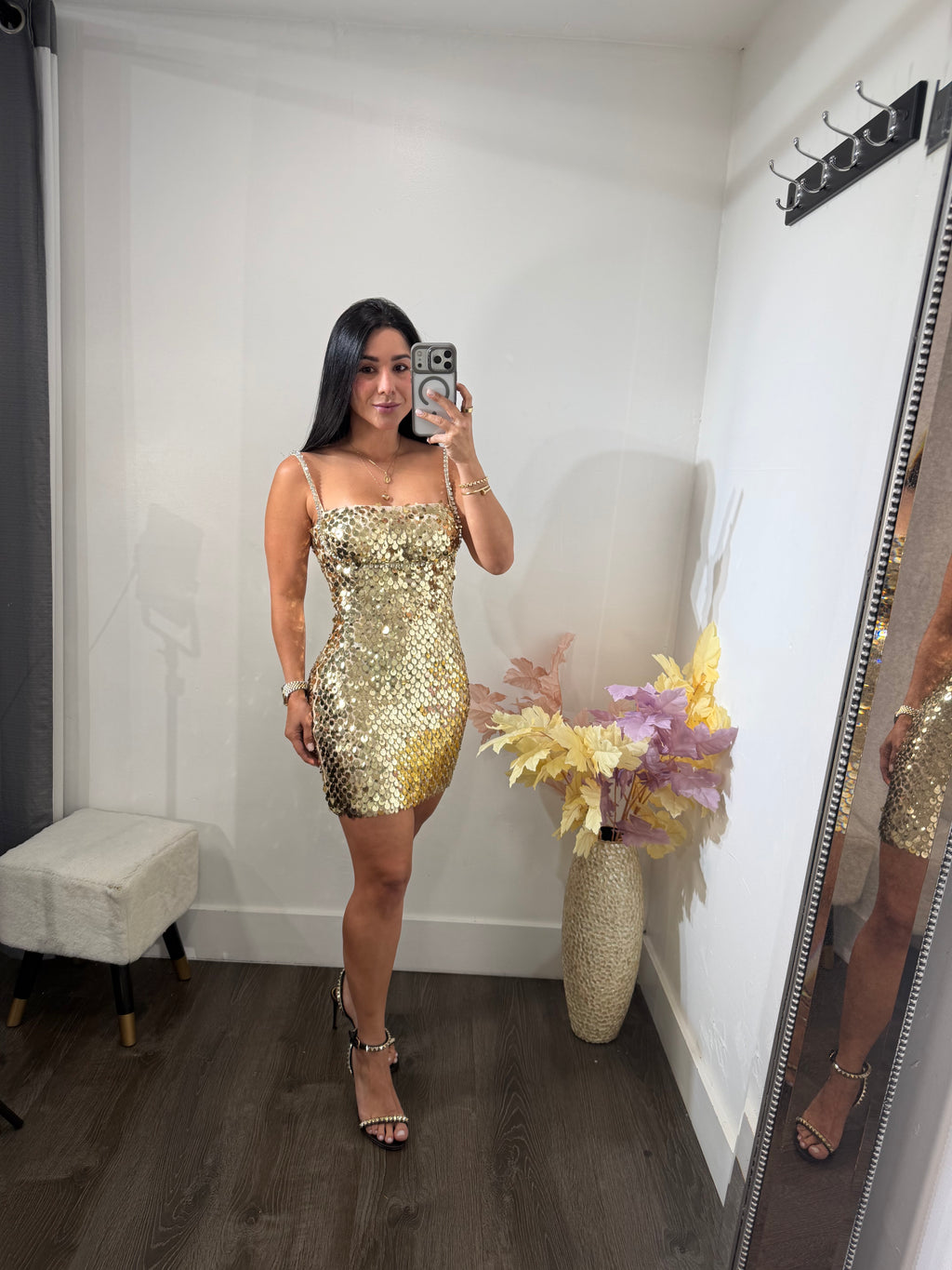 Dress sahiri Gold