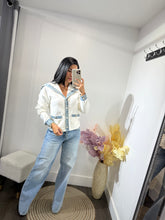 Load image into Gallery viewer, Top sweater denim
