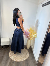 Load image into Gallery viewer, Maxi dress Denim Vilma
