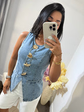 Load image into Gallery viewer, Top Denim Lucia
