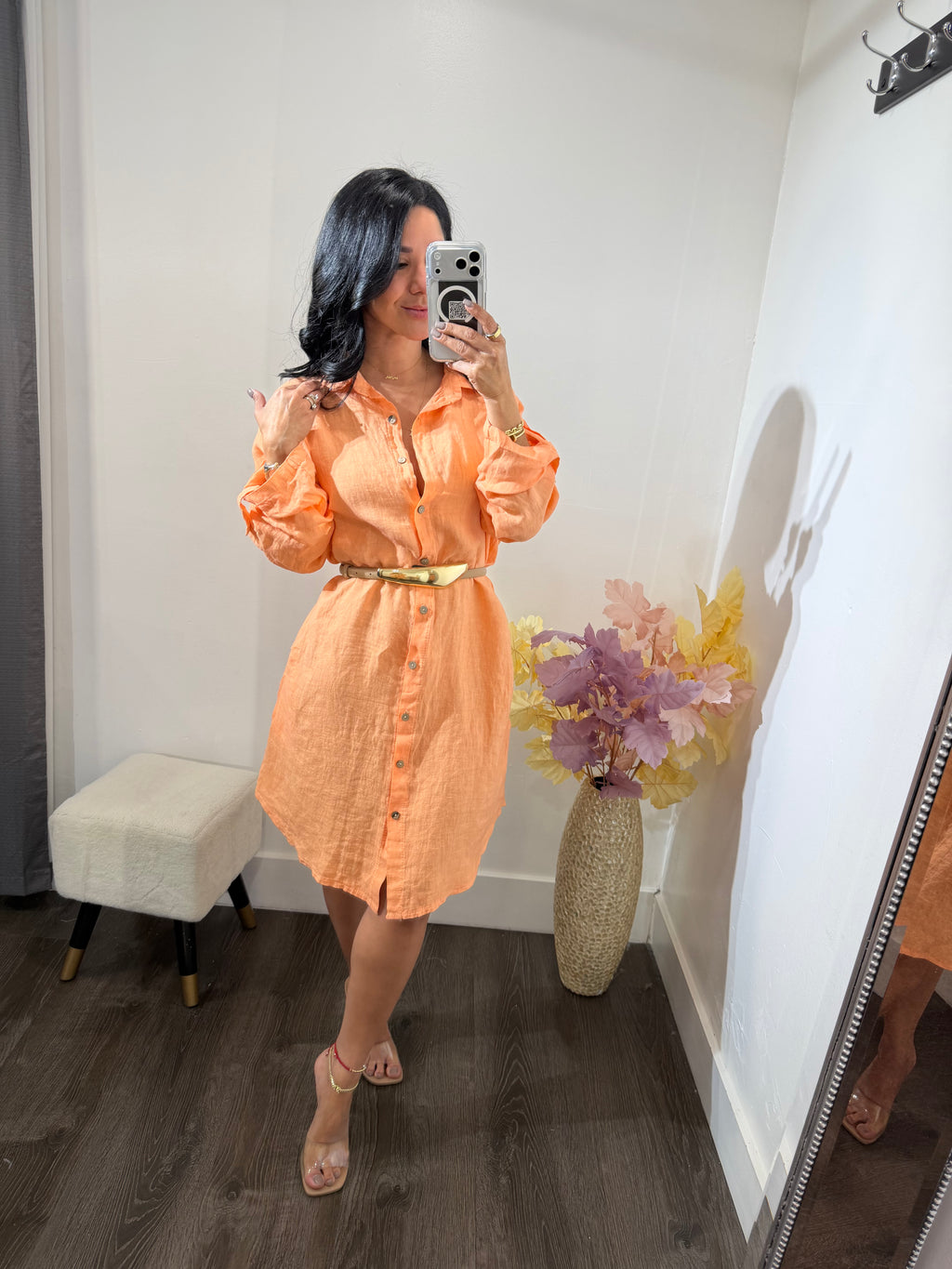 Dress linen Giselle