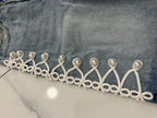 Short denim Napoleon