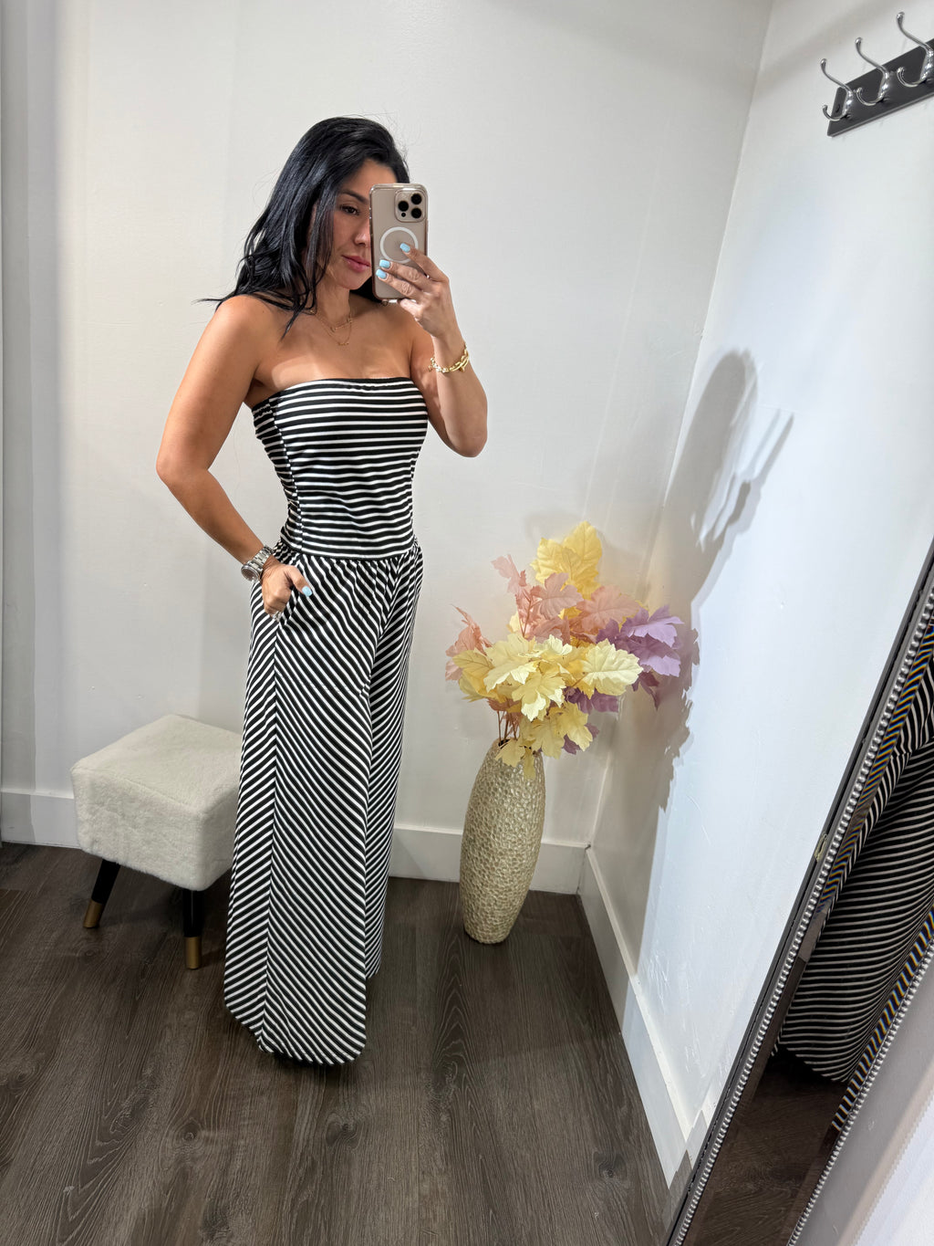 Jumpsuit stripped Eva
