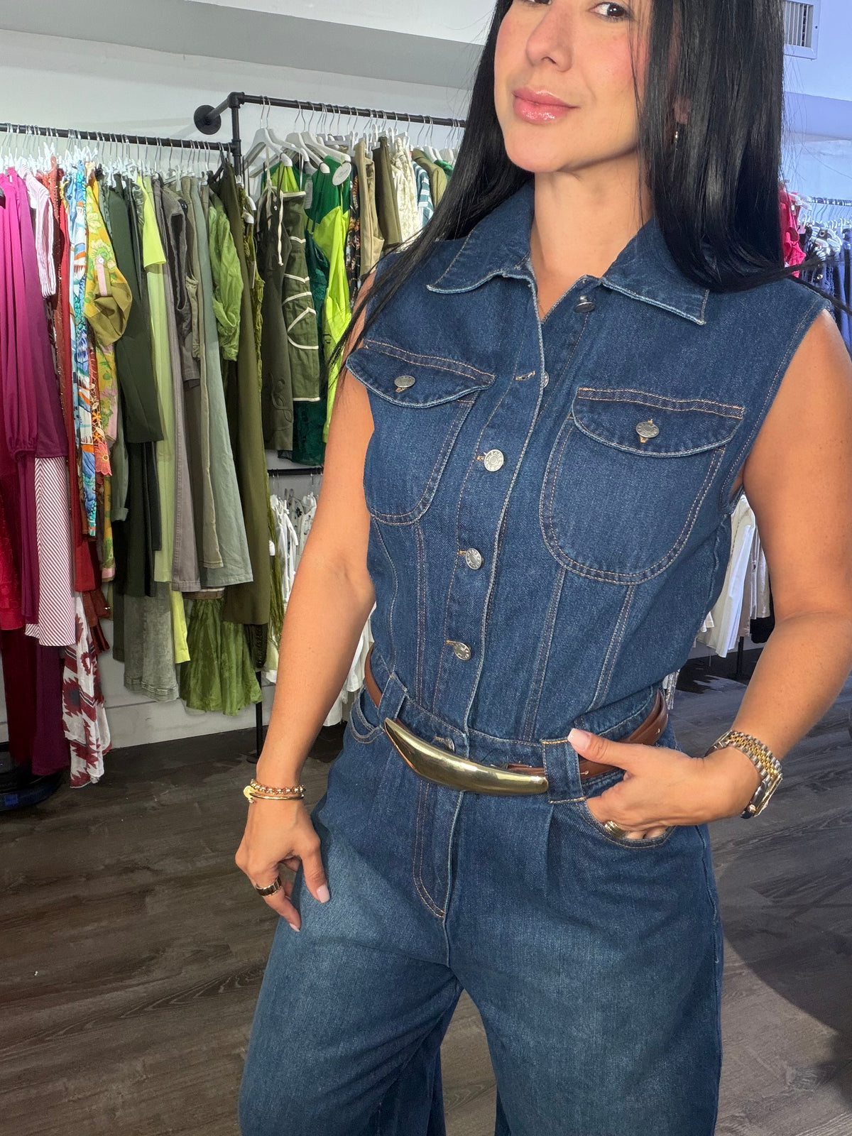 Jumpsuit Denim Elvia