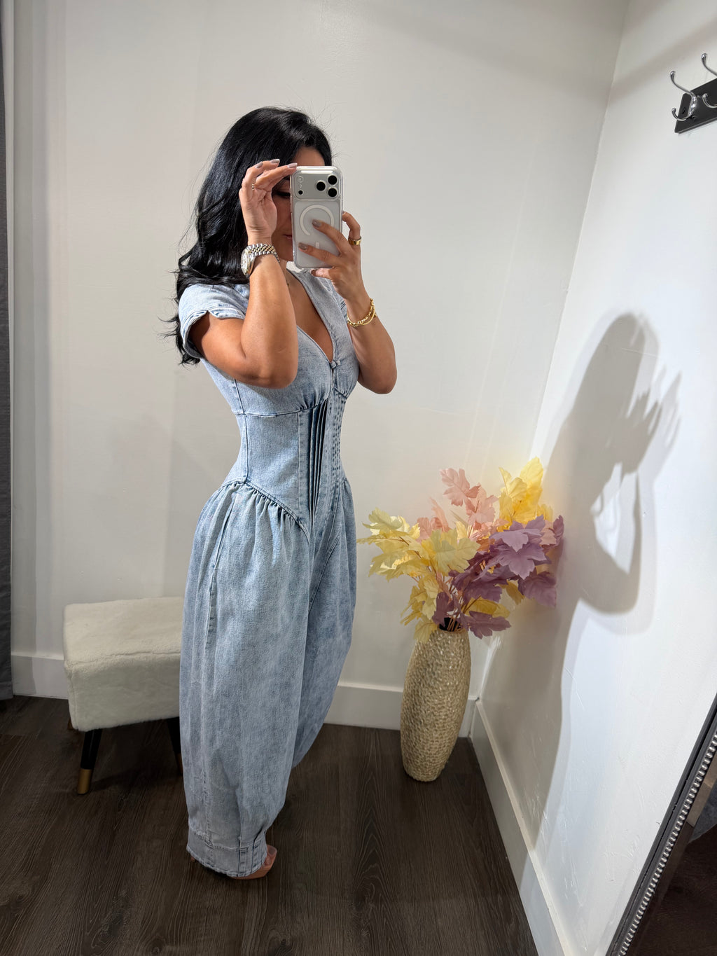 Jumpsuit denim Keila
