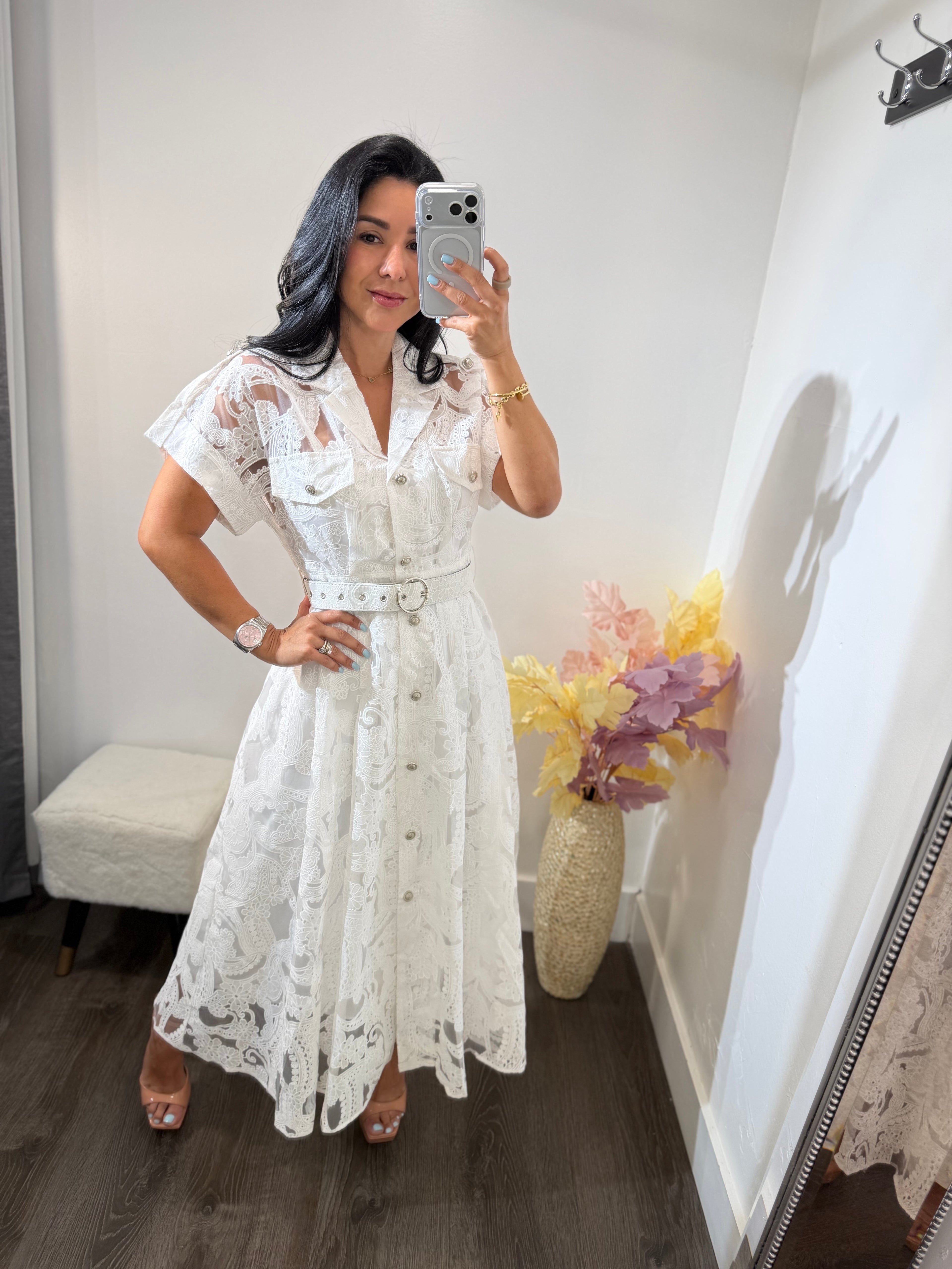 Maxi dress Helena white