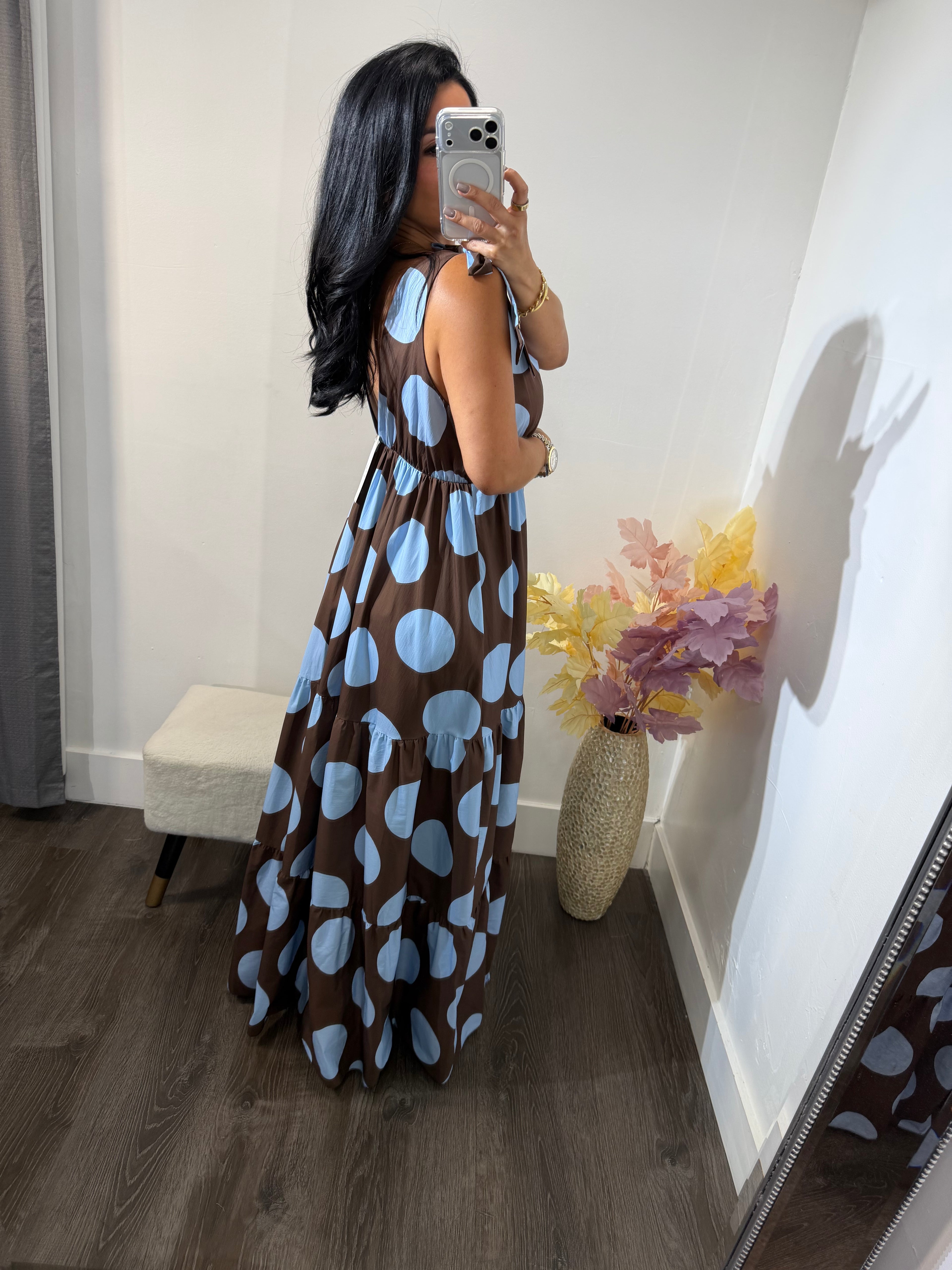 Maxi dress dots