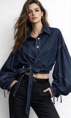 Top denim Zuny
