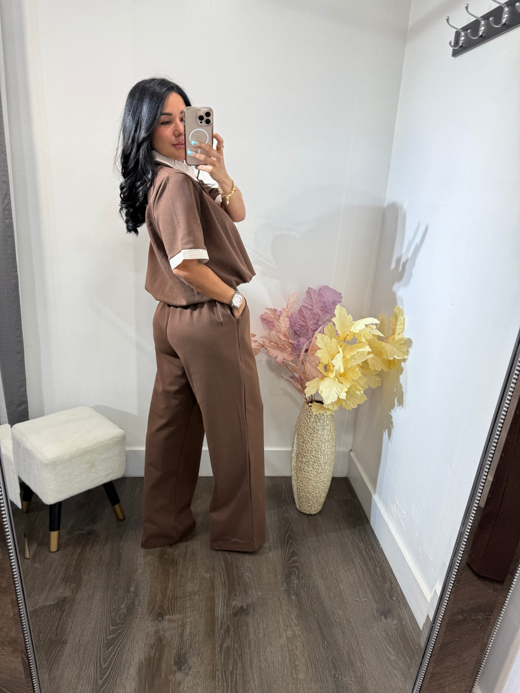 Set Olivia brown