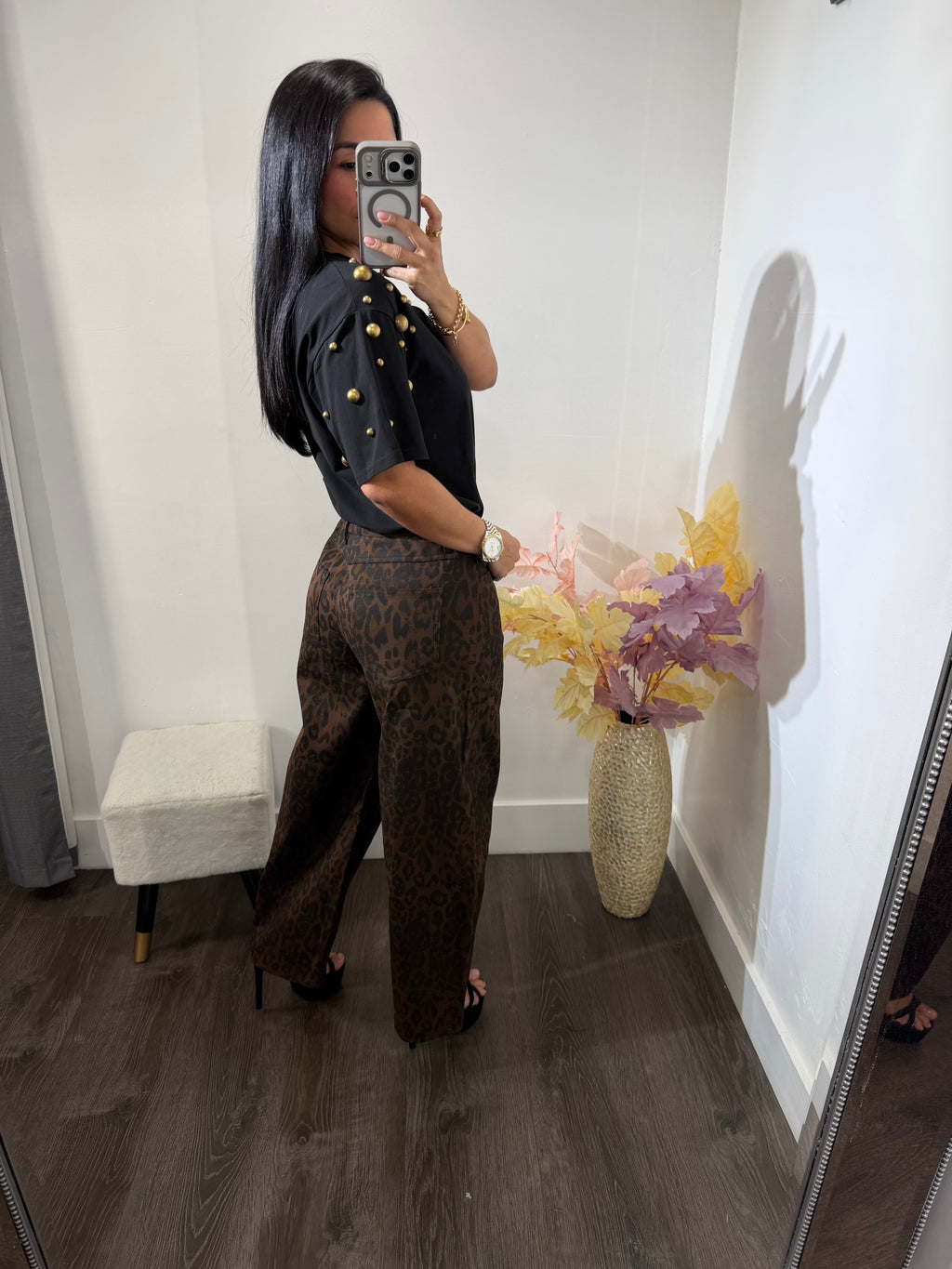 Pant leopardo