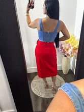 Load image into Gallery viewer, Top denim luisa
