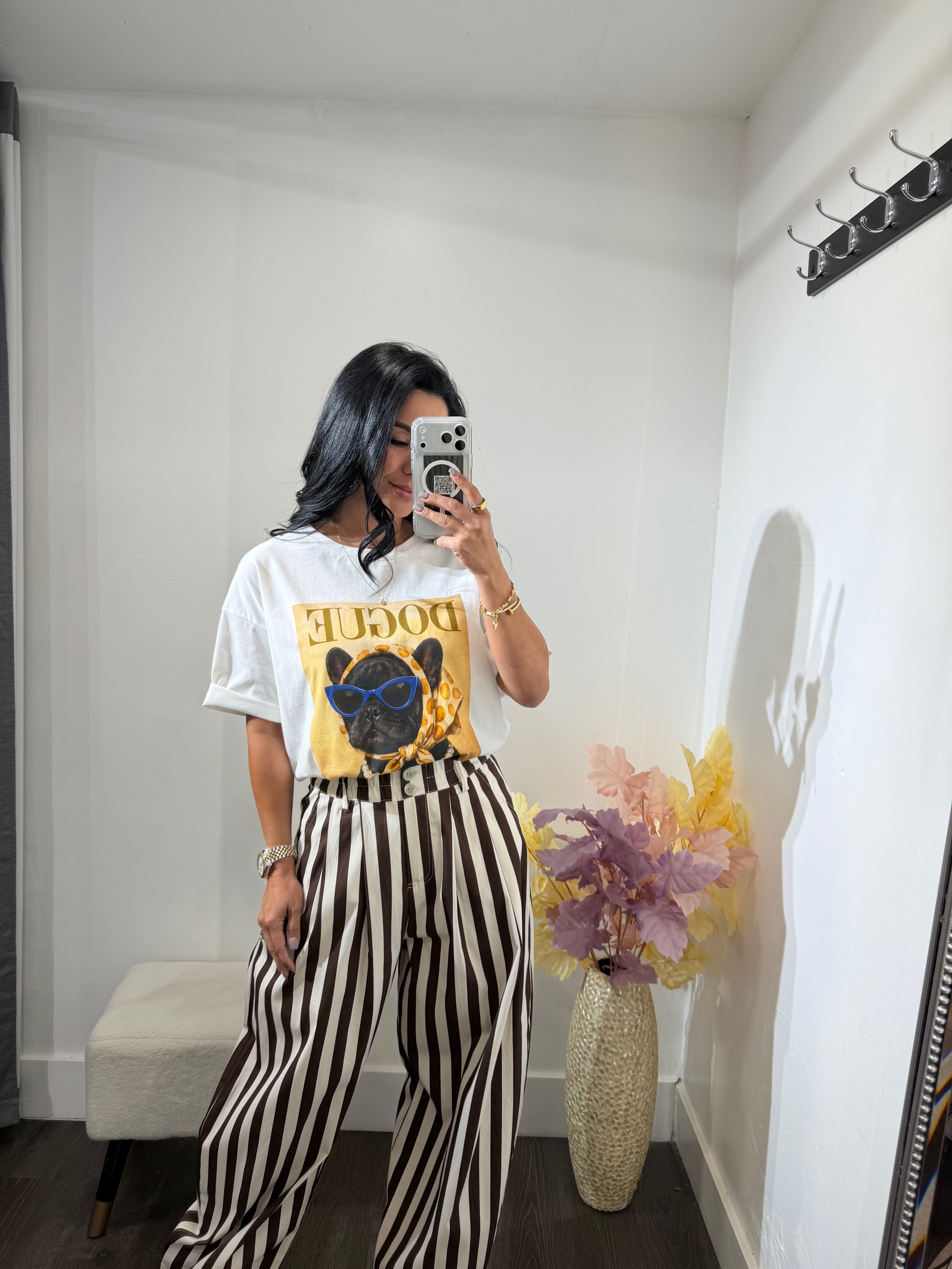 Pant striped viena