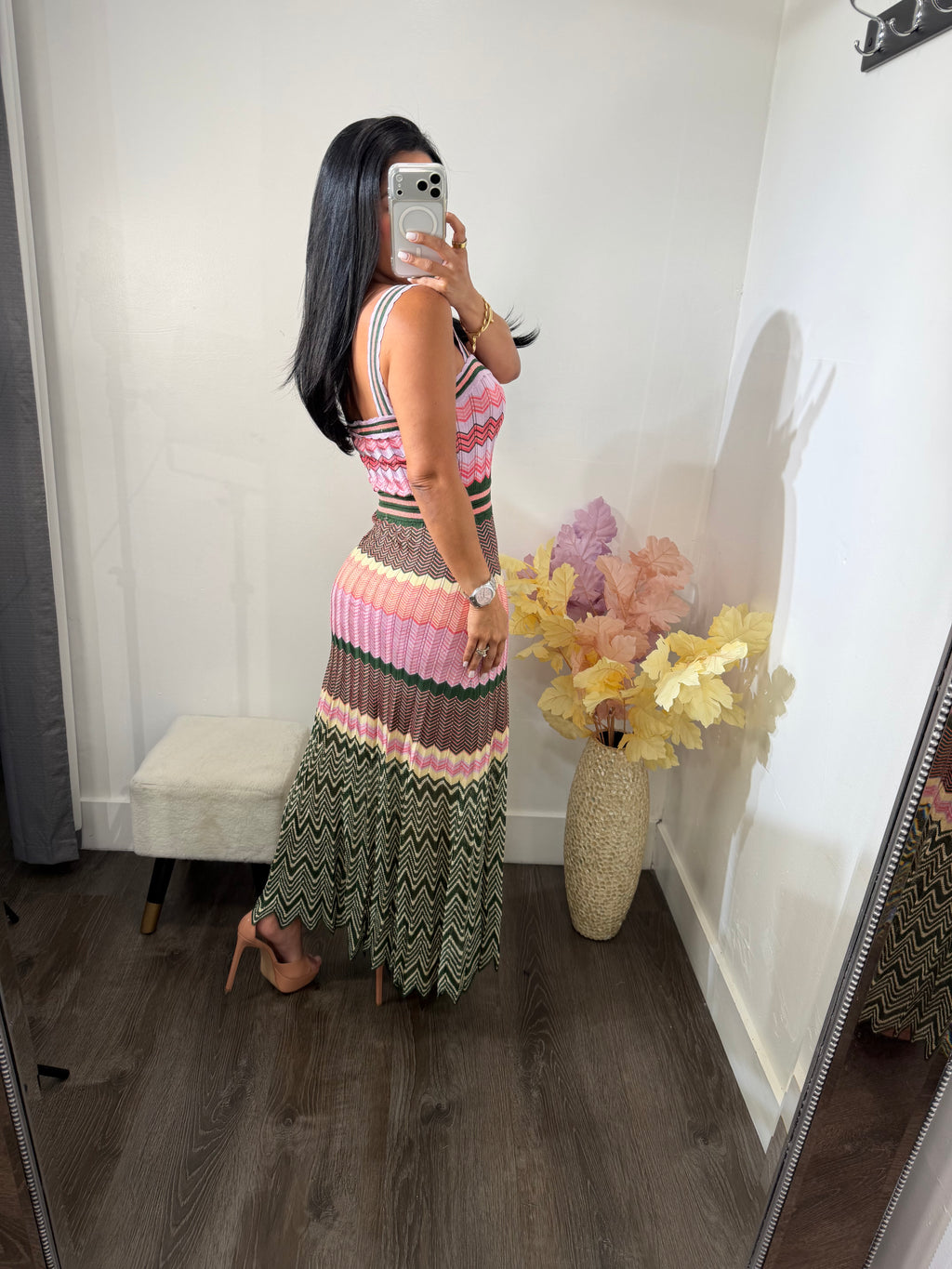 Maxi dress maca