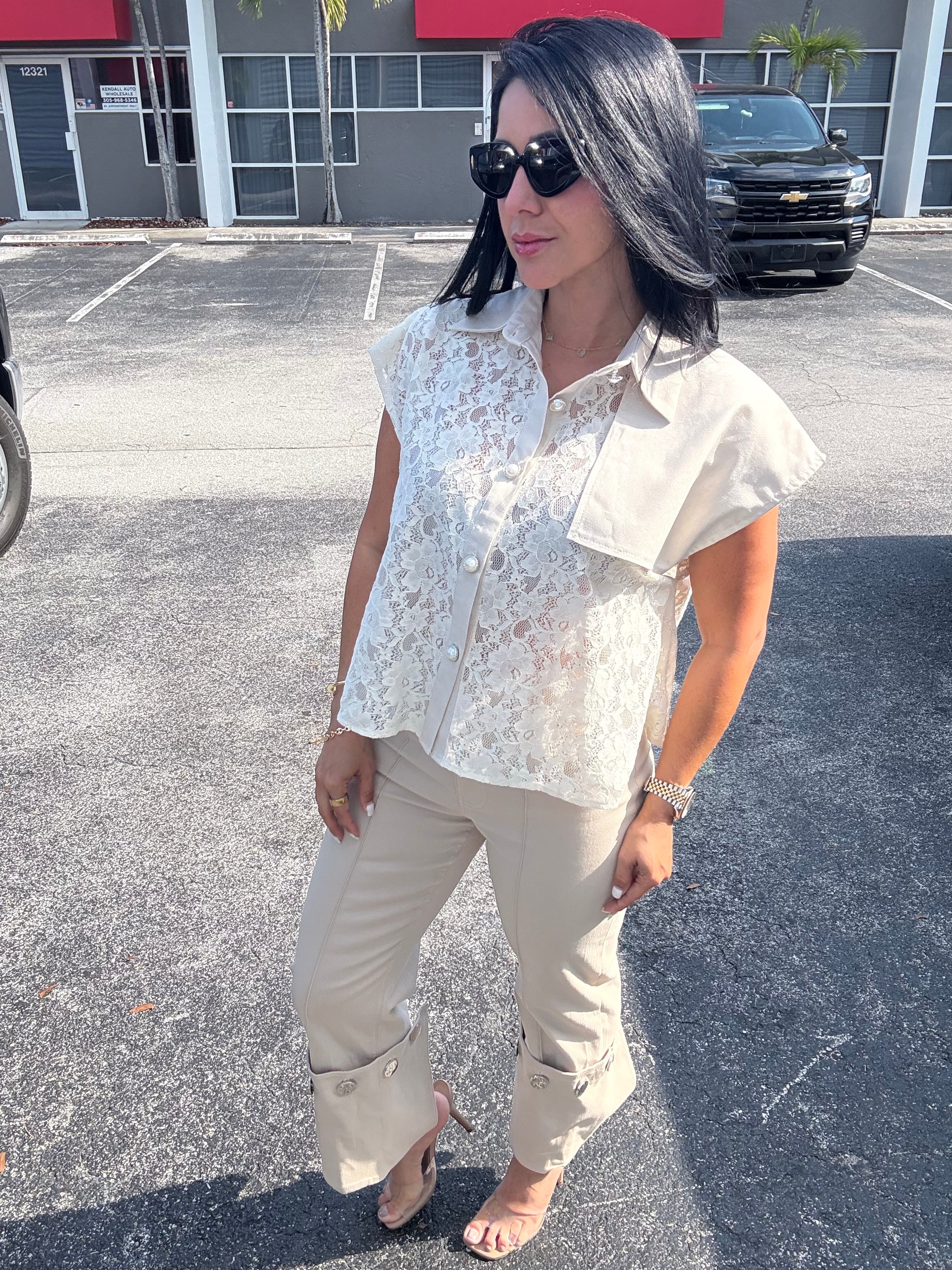 Top button Bianca