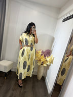 Maxi dress Lino dots