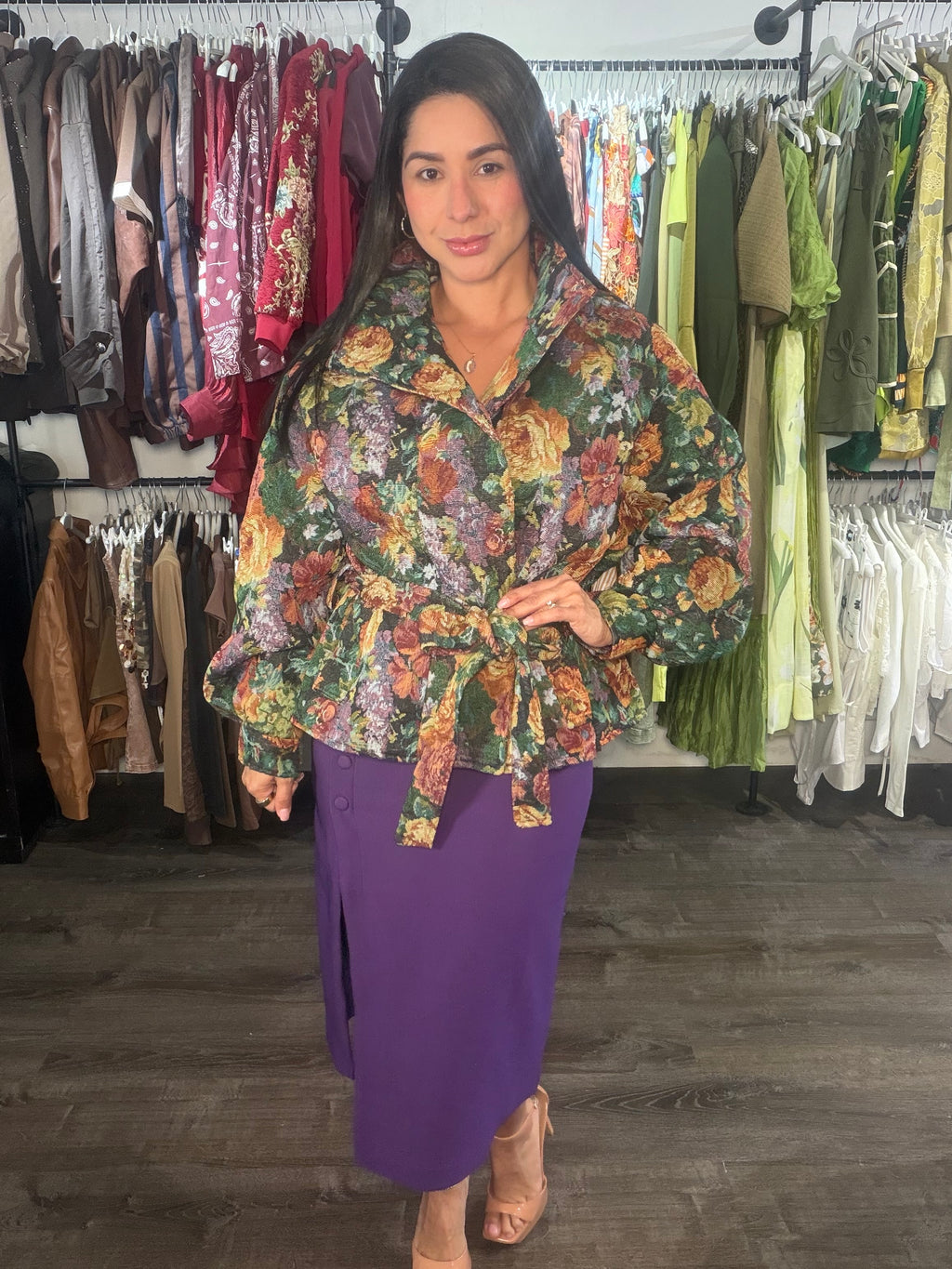 Jacket  flowers