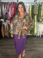 Jacket  flowers