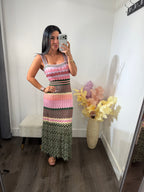 Maxi dress maca