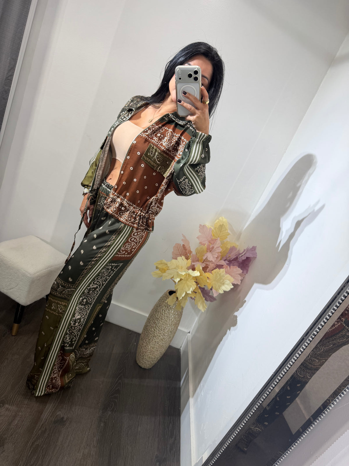 Set bandana satin