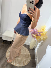 Load image into Gallery viewer, Top denim diana
