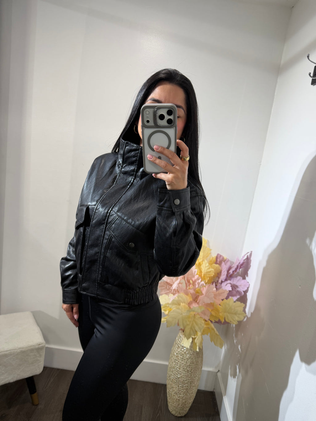 Jacket leather Farah