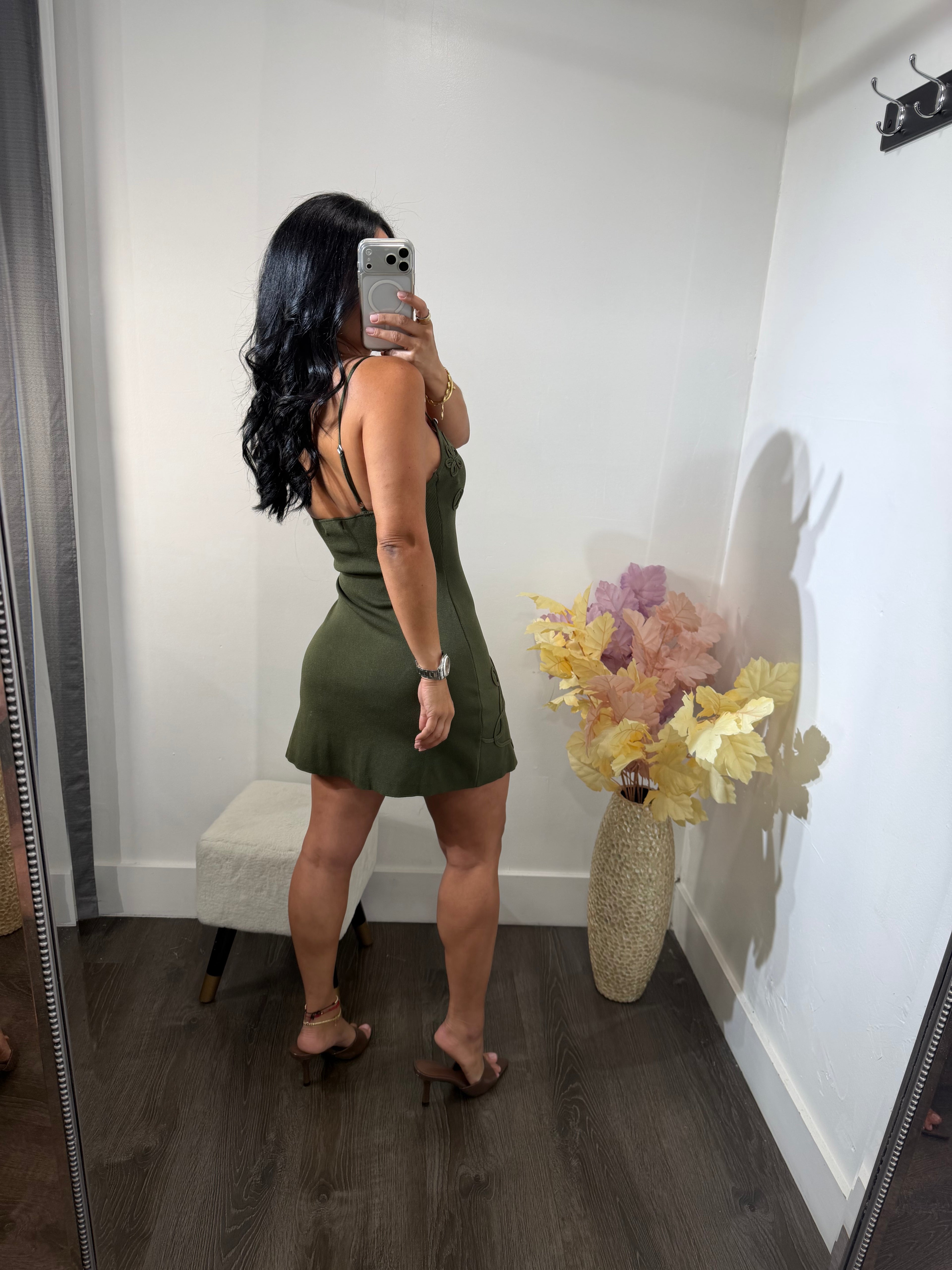 Dress oliva