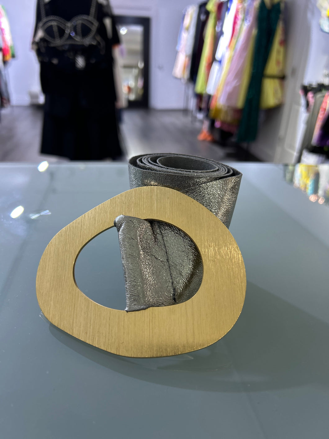 Belt leather