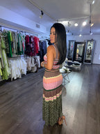 Maxi dress maca