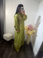 Maxi dress lino itala