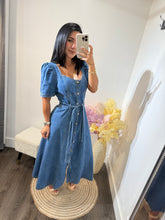 Load image into Gallery viewer, Maxi dress denim Elsa
