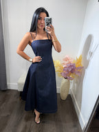 Maxi dress denim pilar