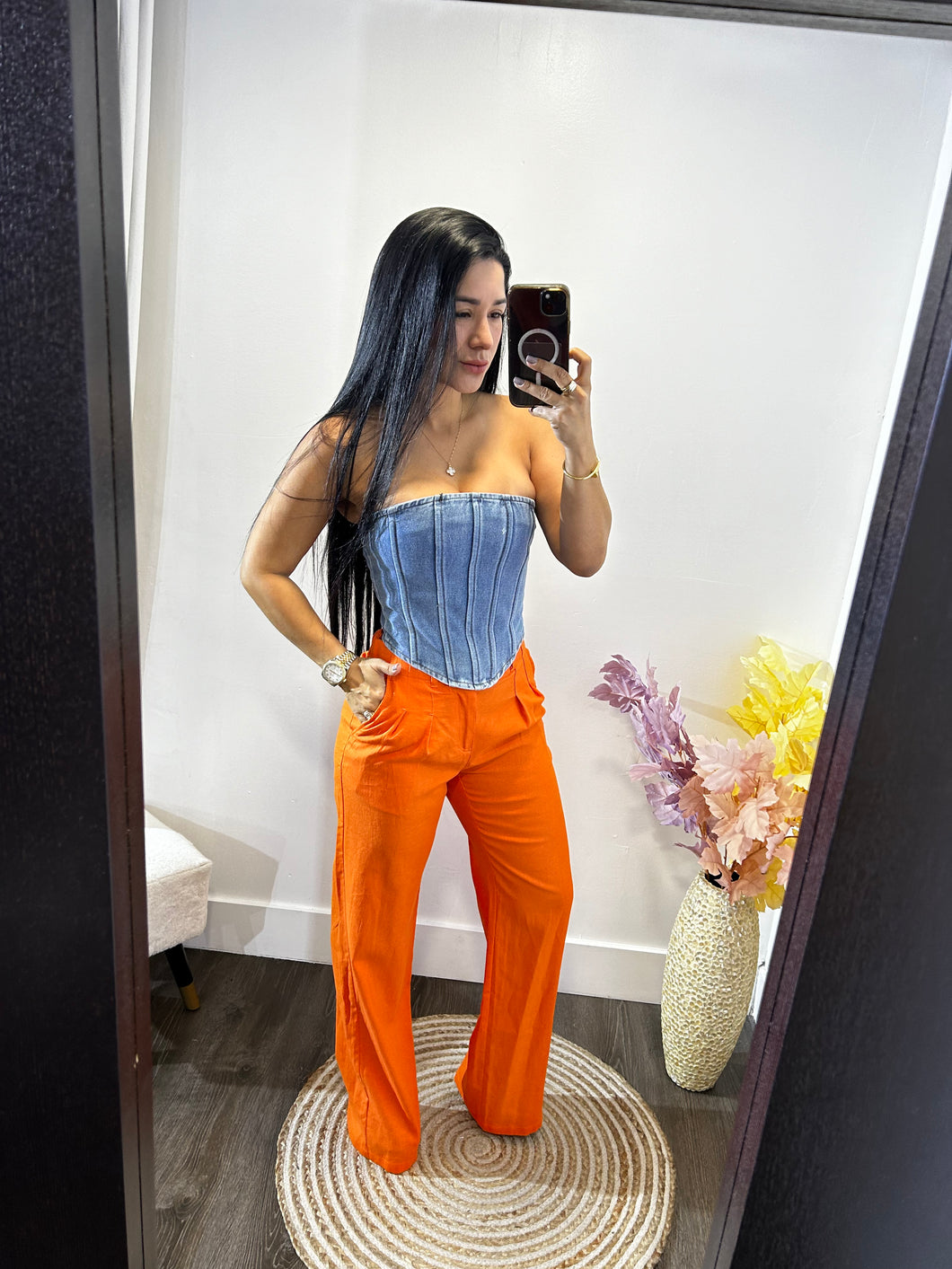 Pant Lino Amelia