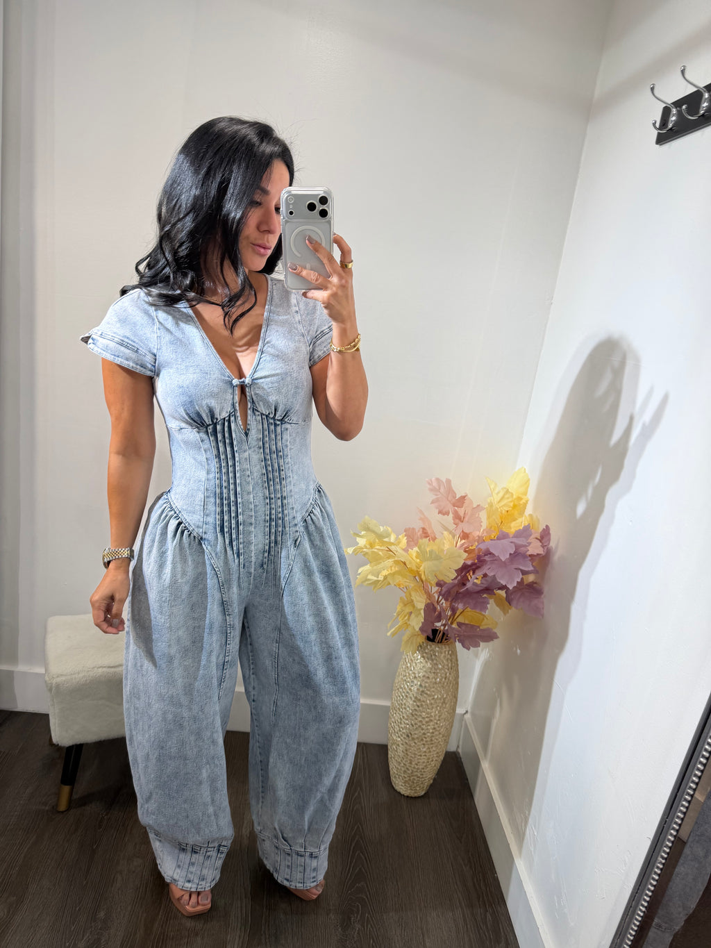 Jumpsuit denim Keila