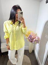Load image into Gallery viewer, Top button linen basic
