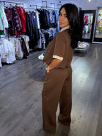 Set Olivia brown