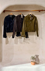 Jacket leather sulma