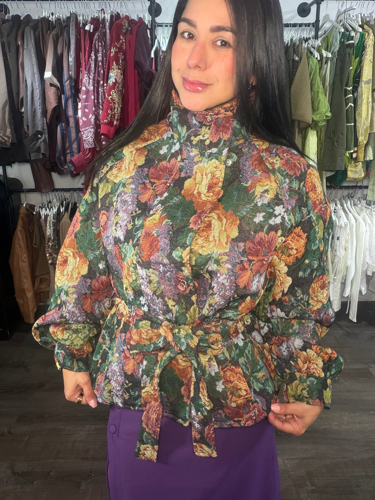 Jacket  flowers