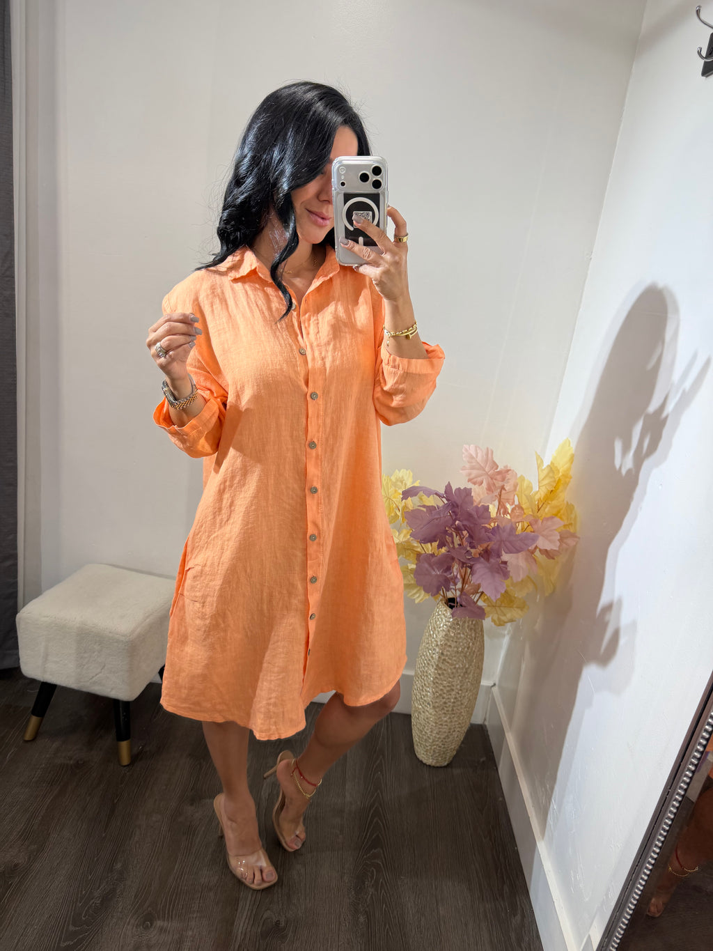 Dress linen Giselle