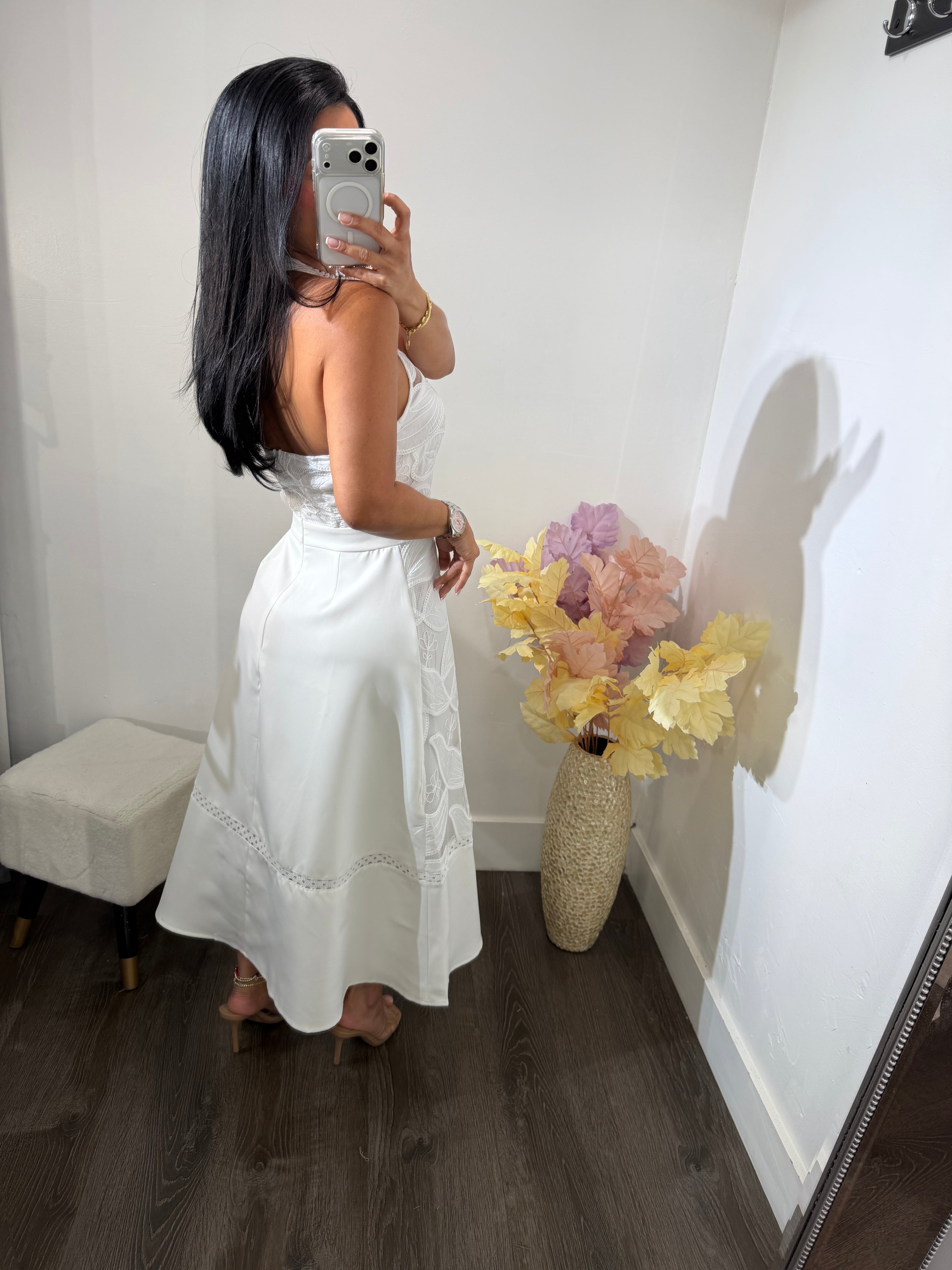 Maxi Dress Lisa white