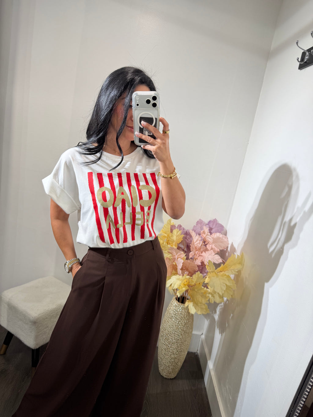 Graphic tee ciao Bella